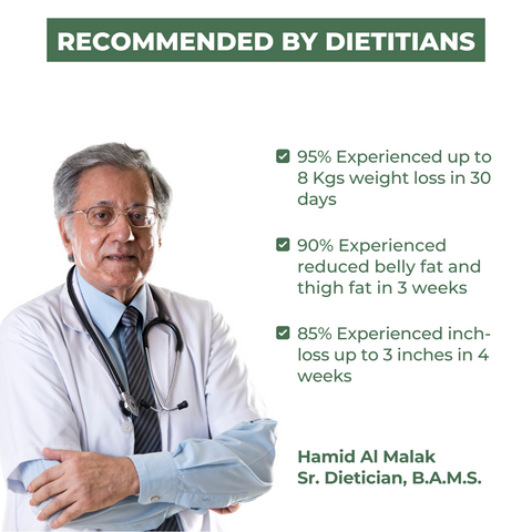 30 Days Get Slim Herbal Detox Kit: Advanced Weight Loss Supplement for Weight Management, Belly & Thigh Fat Reduction, 4X Faster Inch-loss & Metabolism Support